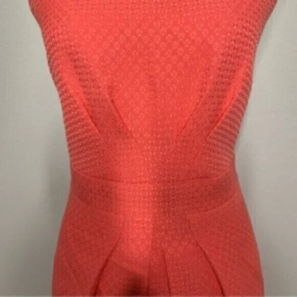 Tahari Coral sleeveless Sheath Fit & Flare Knee Length Office Dress - Picture 6 of 10